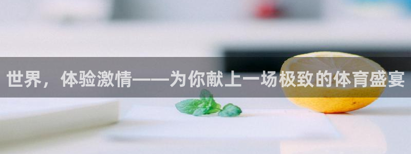 MK体育官方正版app集团简介：世界，体验激情——为你献上一